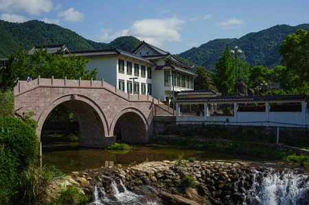 Stone arch bridgeのeditorial素材