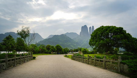Jianglang Mountain Scenic Areaのeditorial素材