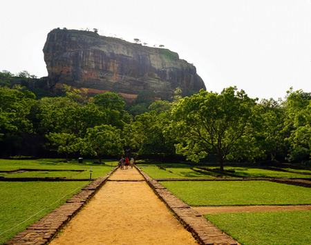 Sigiriya Lion Rock channelのeditorial素材