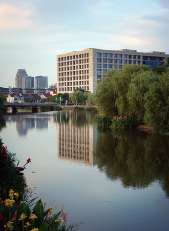 Beilun river sceneryのeditorial素材