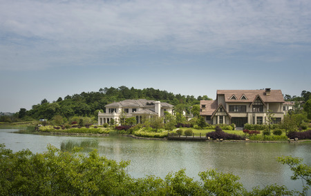 Lakeside Villaのeditorial素材