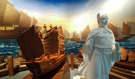 Zheng He and the boatsのeditorial素材