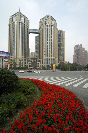 Pixian architectural landscapeのeditorial素材