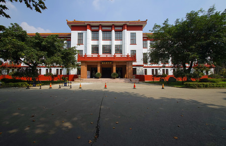 The history of the exhibition hallのeditorial素材