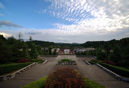 The hometown of Chen Yi buildingのeditorial素材