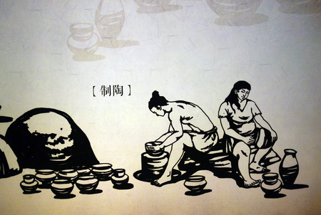 Pottery makingのeditorial素材