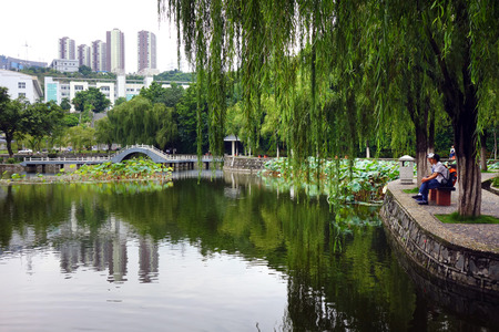 Panzhihua University sceneryのeditorial素材