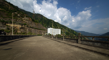 Ertan dam constructionのeditorial素材