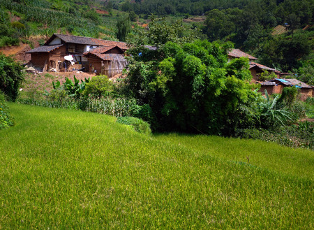 The village houseのeditorial素材