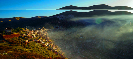 dawn scenicの写真素材