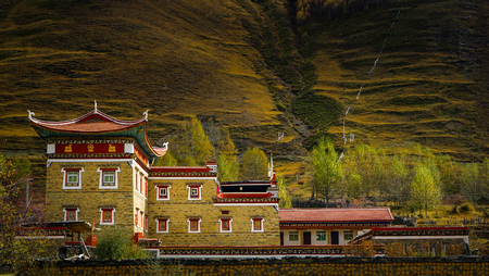 Tibetan residenceのeditorial素材