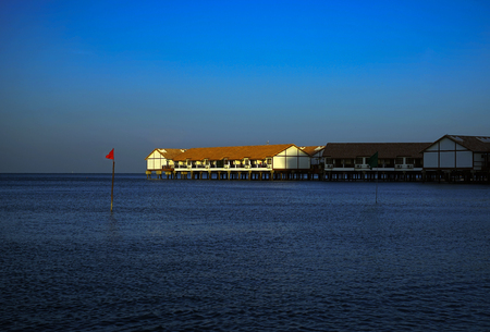 Sea view hotelのeditorial素材