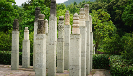 The Southern Song Dynasty Stone Parkのeditorial素材