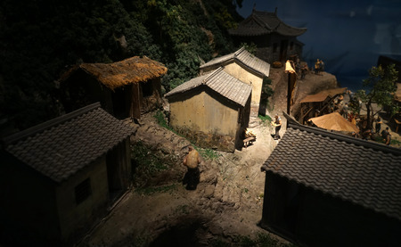 Ningbo fishing villageのeditorial素材