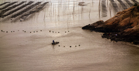 Fishing boatの写真素材