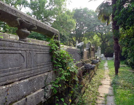 The ruins of the Ming Tombsのeditorial素材