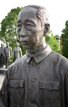 Ningbo academician statueのeditorial素材