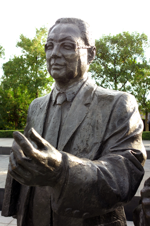 Ningbo academician statueのeditorial素材