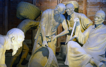 Liu's Manor Museum in Dayi Countyのeditorial素材