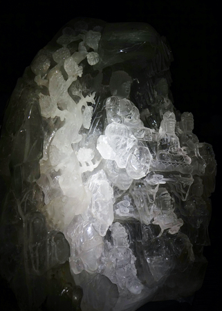 Crystal carvingのeditorial素材