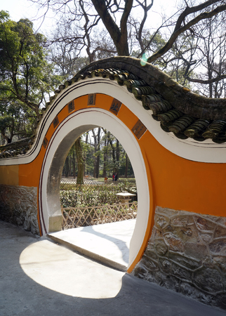 Thousand Buddha Pavilion siteのeditorial素材