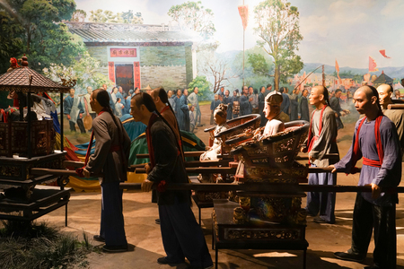 Shenzhen ancient sceneryのeditorial素材