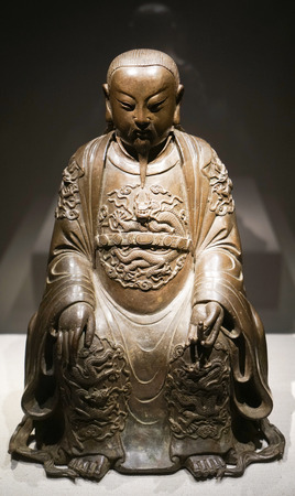 Taoist statueのeditorial素材