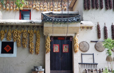 Yi folk houseのeditorial素材