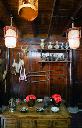 Tea horse townのeditorial素材