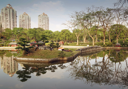 Lugou Bridge in China Folk Culture Villagesのeditorial素材