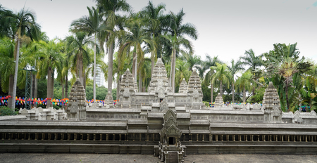 Angkor Watt in window of the Worldのeditorial素材