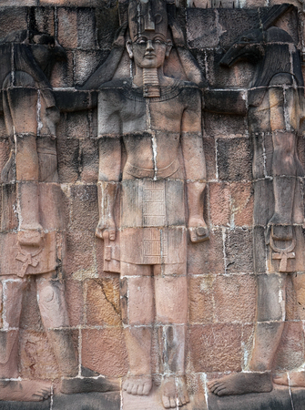 Relief Wall of World Civilizationのeditorial素材