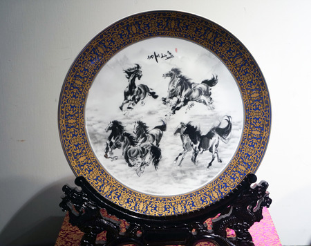 Porcelain at Exhibition Hallのeditorial素材