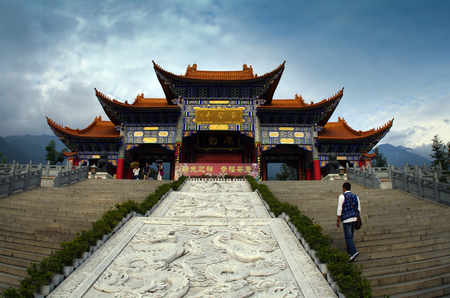 The Chongsheng Templeのeditorial素材