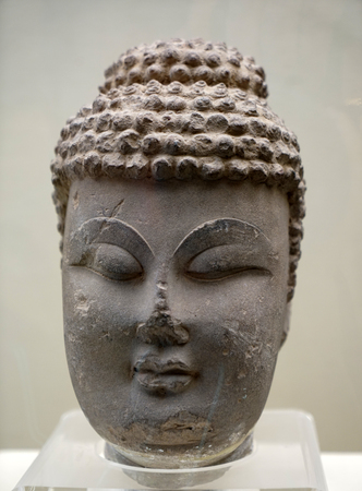 Buddha headのeditorial素材