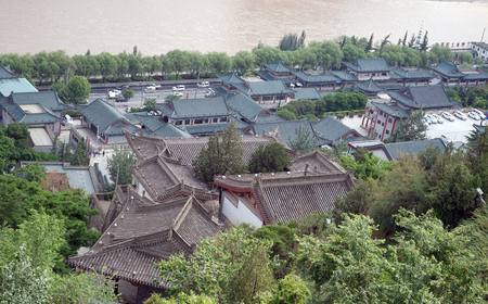 Lanzhou Jincheng pass sceneryのeditorial素材