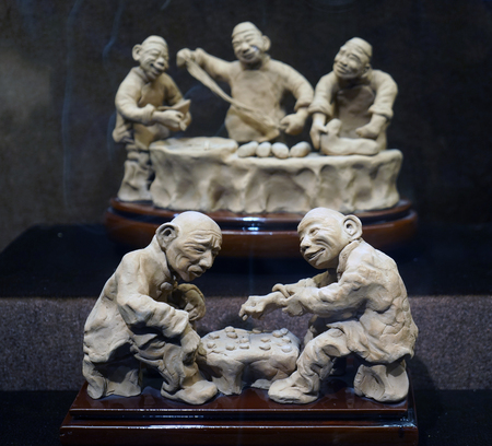 Clay figurine