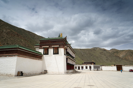 Landscape view of a Temple Squareのeditorial素材
