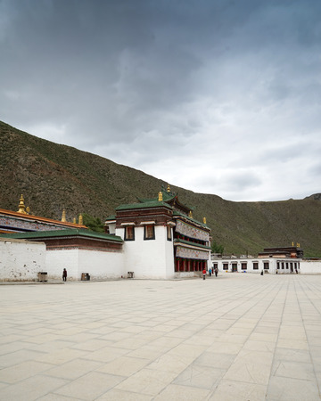 Landscape view of a Temple Squareのeditorial素材