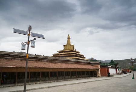 Labuleng turning tower exterior landscape viewのeditorial素材