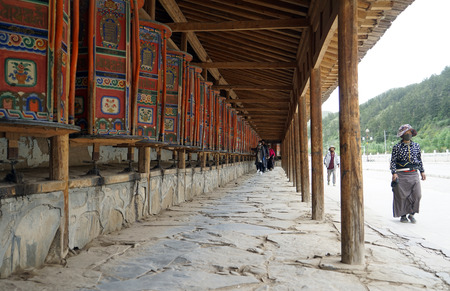 prayer wheelのeditorial素材