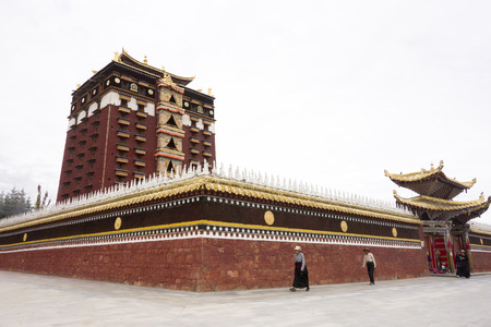 Nine storey Buddha Pavilionのeditorial素材