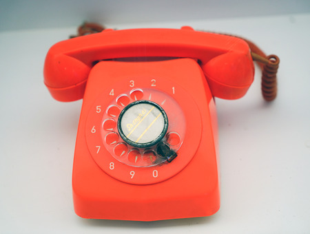 old style phoneの写真素材