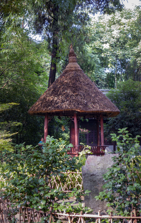 Du Fu thatched cottageのeditorial素材