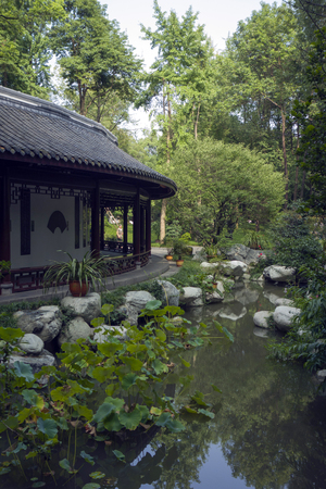 The cottage garden buildingのeditorial素材