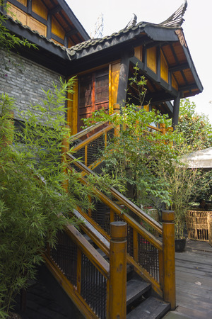 Chengdu leisure Pavilionのeditorial素材