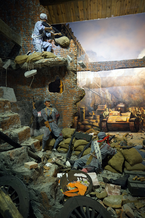 Songhu battle scenesのeditorial素材