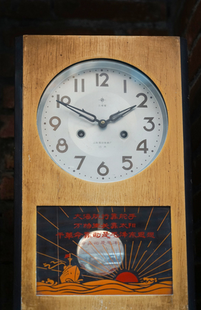 Antique clock close up viewのeditorial素材