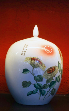 Quotation ceramics at jianchuan museumのeditorial素材