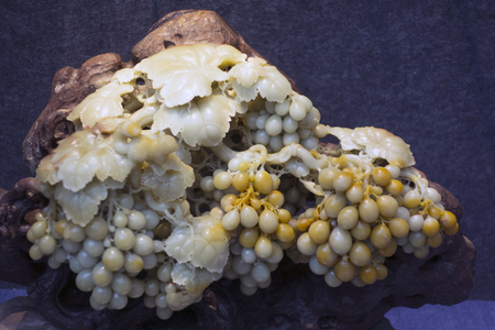 grape carving statueのeditorial素材